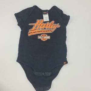 Harley Davidson Black Onsie